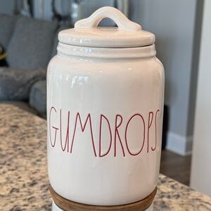 Rae Dunn By Magenta GUMDROPS Ceramic Canister